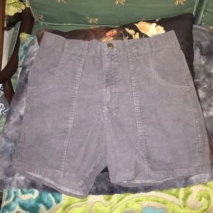 Corduroy shorts